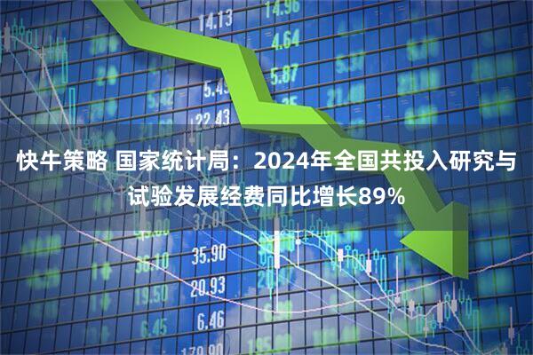 快牛策略 国家统计局：2024年全国共投入研究与试验发展经费同比增长89%